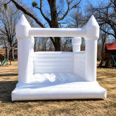 13FT White Bounce House